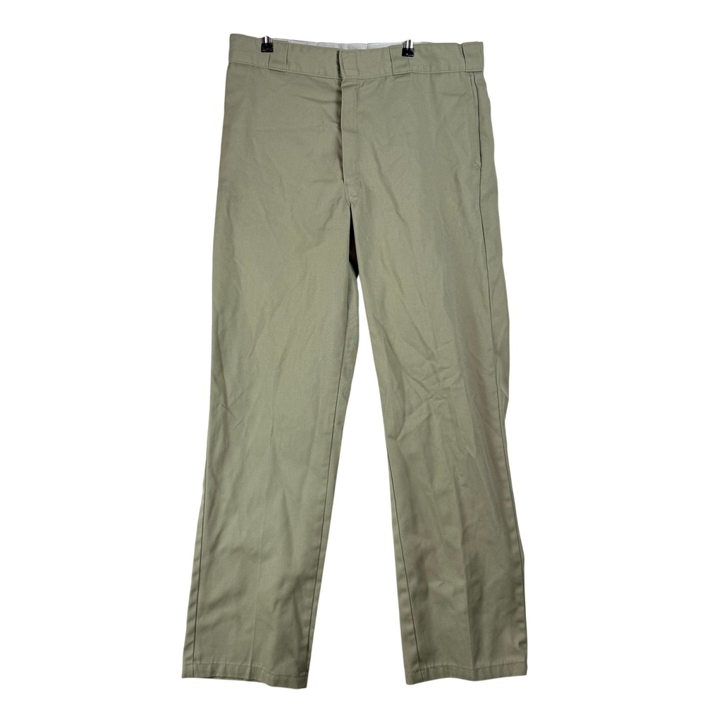 Dickies 874 Original Fit Mens Khaki Tan Work Pants‎ 36x34 874KH Straight Leg